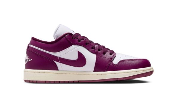 Nike Air Jordan 1 Low White Bordeaux - Imagen 3