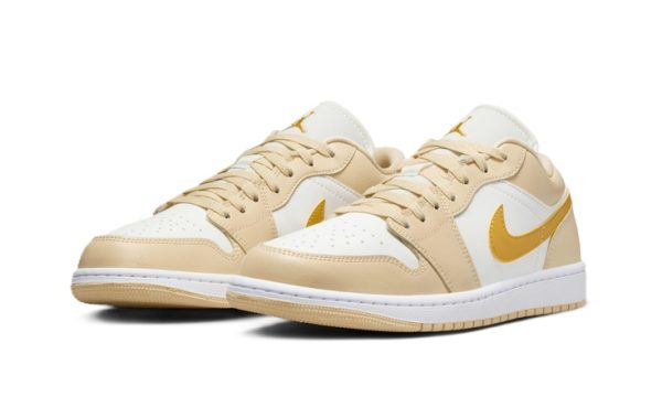 Nike Air Jordan 1 Low White Yellow - Image 2