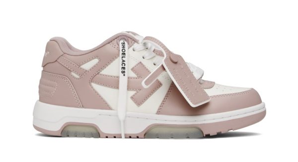 Off-White OOO Low-Top Pink White