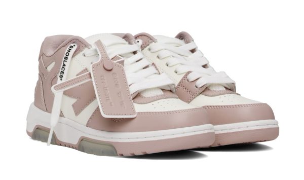 Off-White OOO Low-Top Pink White - Imagen 2