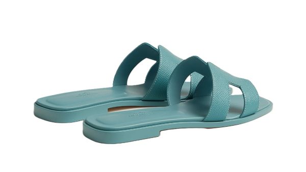 Hermes Sandal Oran Blue Mineral – Image 3