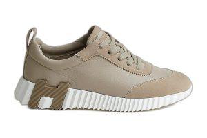 Hermes Tenis Bouncing Beige Galet