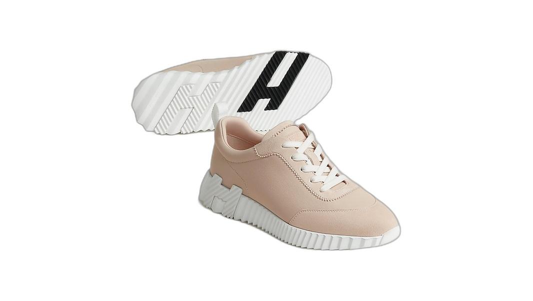 Hermes Tenis Bouncing Rose Palomino - Imagen 3