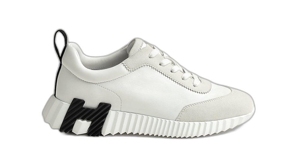Hermes Tenis Bouncing White