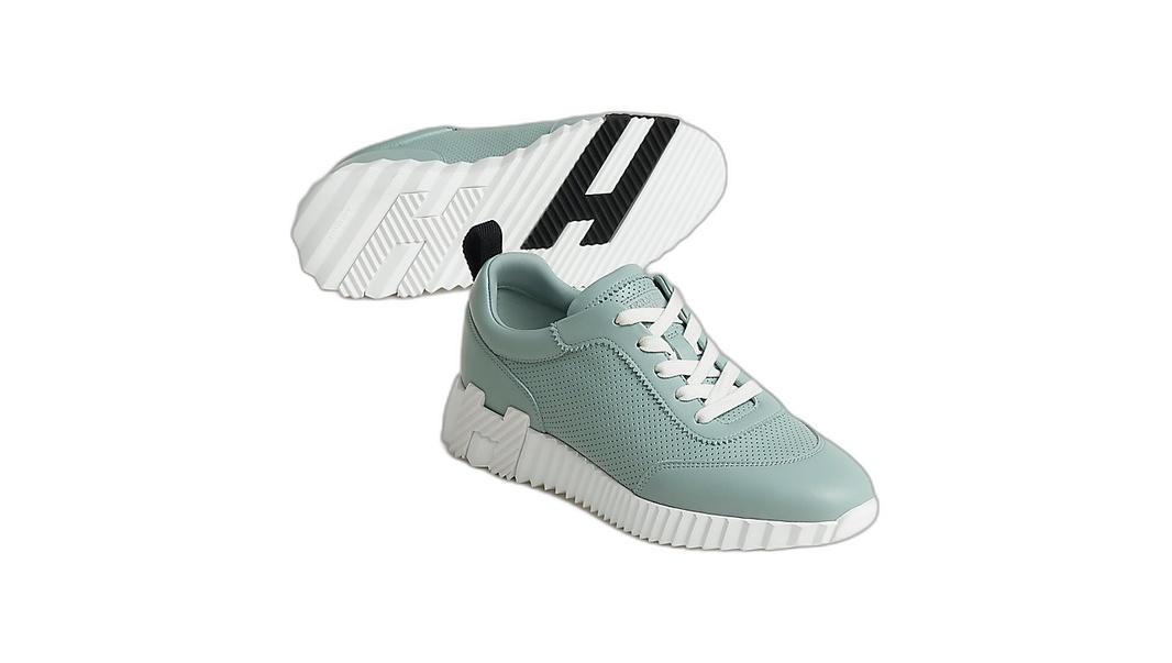 Hermes Tenis Bouncing Bleu Glacier - Imagen 3