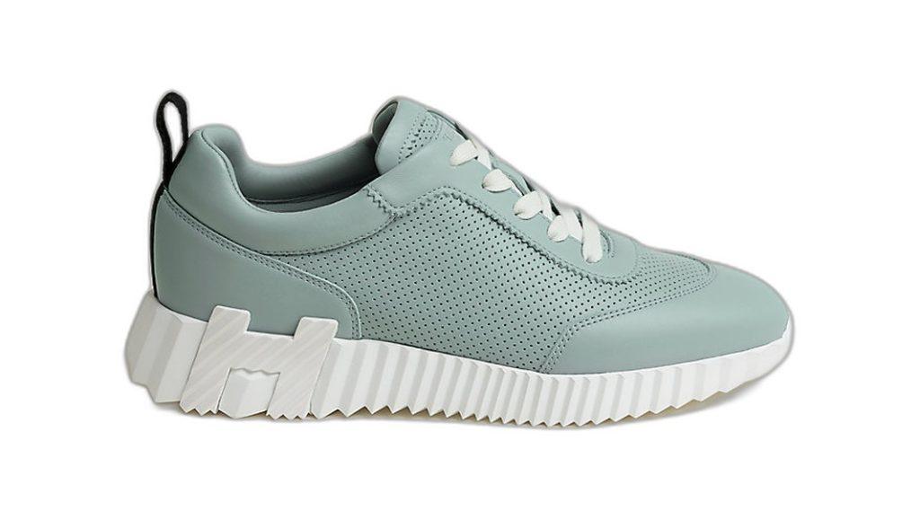 Hermes Tenis Bouncing Bleu Glacier