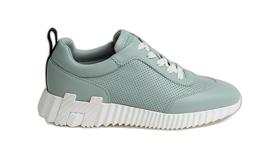 Hermes Tenis Bouncing Bleu Glacier