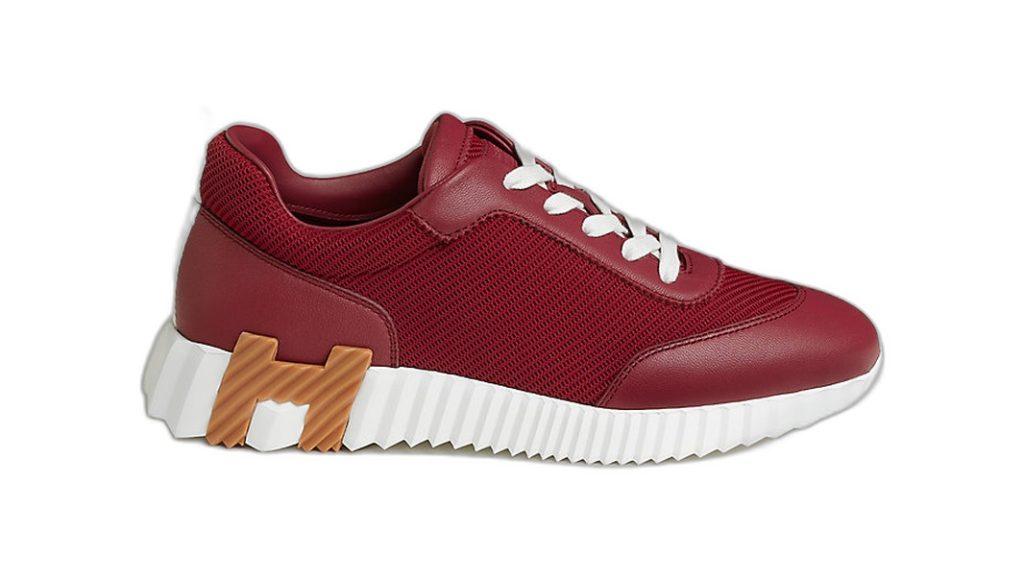Hermes Tenis Bouncing Rose Lie De Vin