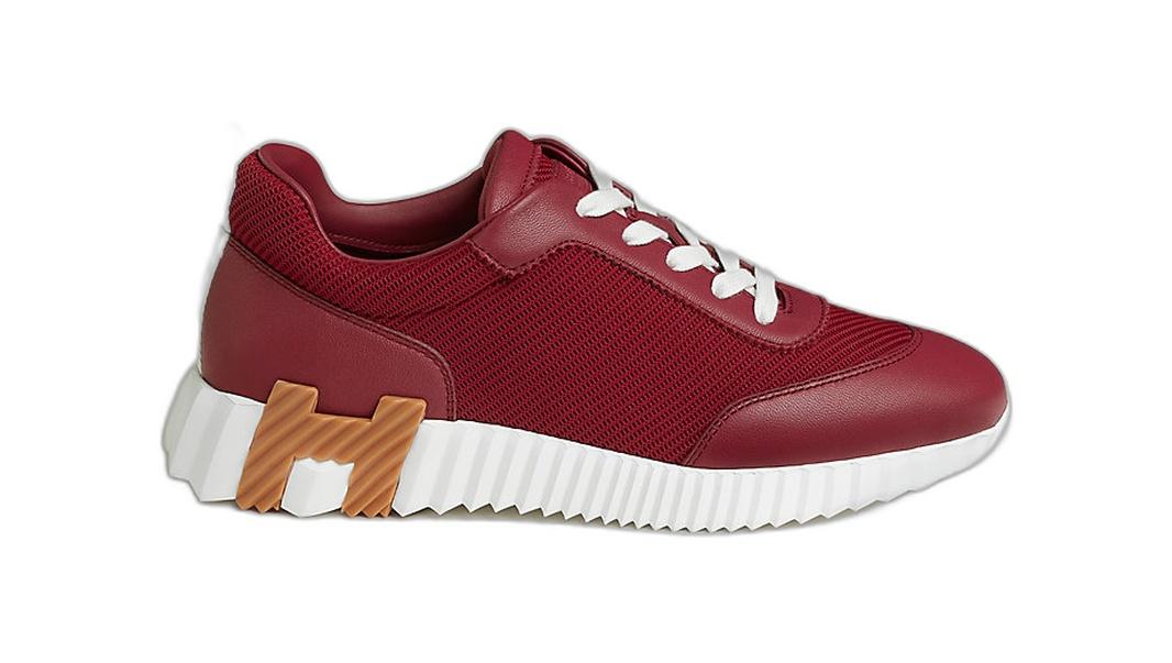 Hermes Tenis Bouncing Rose Lie De Vin