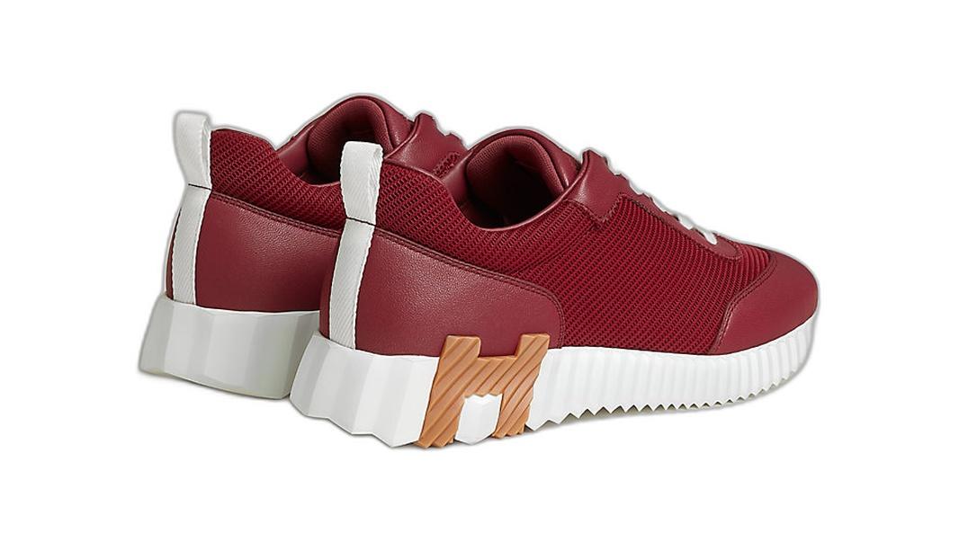 Hermes Tenis Bouncing Rose Lie De Vin - Imagen 2