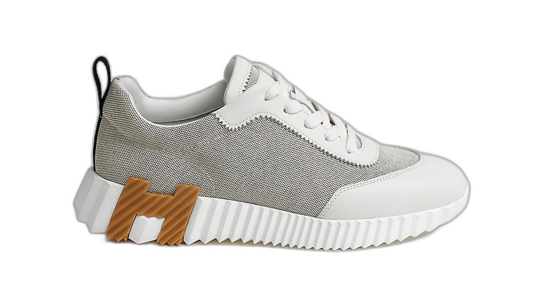 Hermes Tenis Bouncing Prunoir Blanc