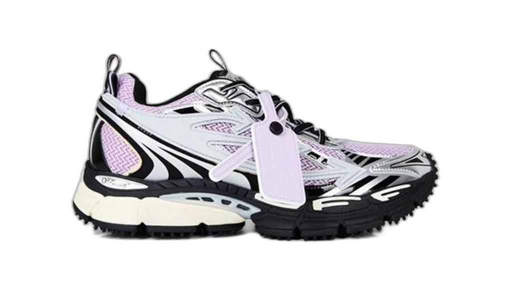 Off White Be Right Silver Lavander